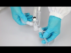 MCREAT 24H Y パーツ 閉ざされた吸い込みシステム (MDI アダプターに組み込まれたダブル スウィーベル肘)