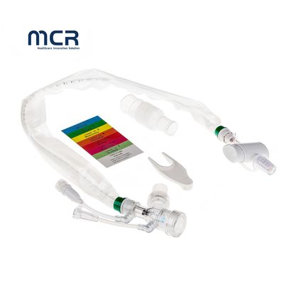 良い価格 24H Closed Suction Catheter with Double Swivel Connectors PU Protective Sleeve for Continuous Breathing オンライン
