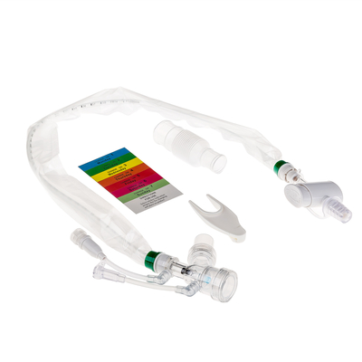 良い価格 双回転肘 7Fr 閉ざされたシステム PVC 吸着カテーテル エンドトラクエールタイプ オンライン