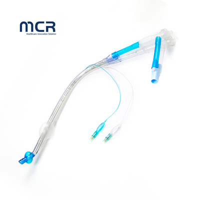 医療用 単回用 PVC ビデオ ダブル ルメン エンドブロンキアルチューブ