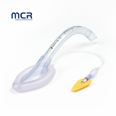 OEM クリア 使い捨て PVC 喉頭マスク 呼吸道