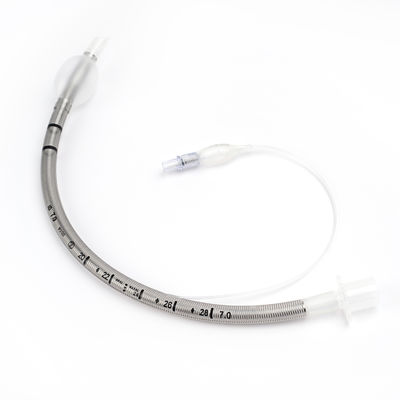 良い価格 Reinforced Disposable PVC Endotracheal Tube with Spiral Reinforcement and Smooth-Finished Tip for Easy Insertion オンライン