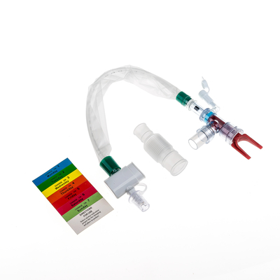 良い価格 14Fr メディカルグレード PVC 閉ざされた吸入カテーテル エチレン酸化物 滅菌 オンライン